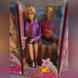 1980 Rollerskating Barbie and Ken